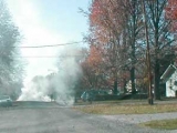 Burning leaves in Illinois